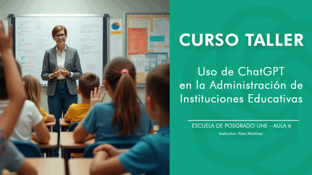 curso chatgpt para administración de instituciones educativas